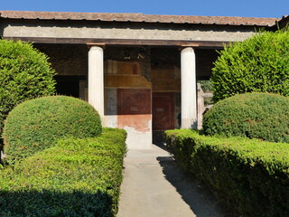 Archeological site Pompeii Italia