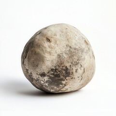 Fototapeta premium Studio Shot Grey Stone Sphere