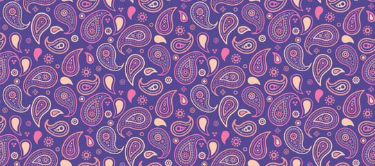 Old-fashioned festive a intricate nature. Paisley pattern complexity tradition. Stylish flowery with leaf vitality.