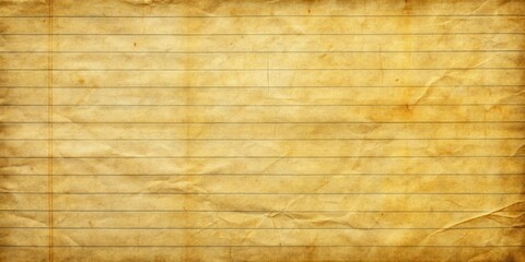 Obraz premium Aged Lined Paper Texture Perfect for Vintage Designs and Retro Projects