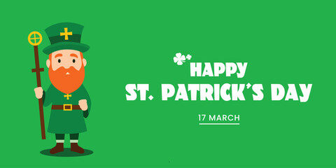 Saint Patrick's Day Banner, Poster Design