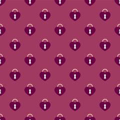 Seamless pattern with hearts, Valentine pattern 