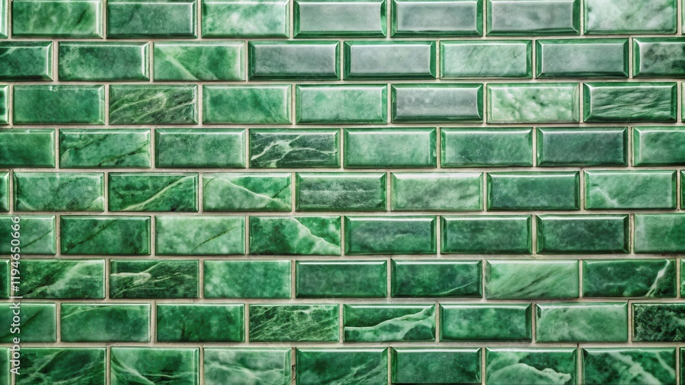 Aufkleber elegant green marble tile wall texture a seamless pattern for design projects