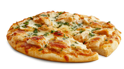 Chicken isolated on a white background