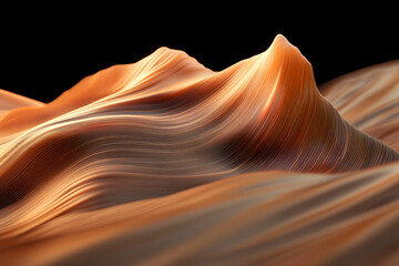 Quantum sandstorm with holographic dunes