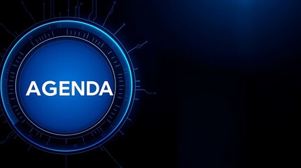 Agenda Background with Copy Space Tech Design, business technology, internet and network concept, agenda background, abstract tech background