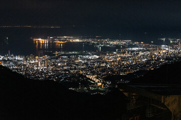 Obraz premium 神戸・六甲山からの夜景
