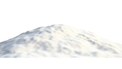 Snowy Mountain Range, Snowy mound on transparent background.
