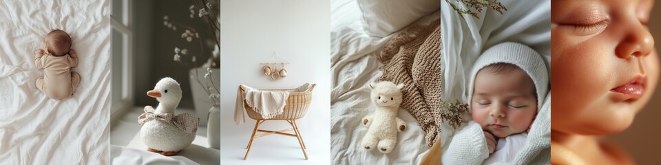 Aesthetics of tender motherhood, modern childhood