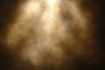 Golden brown smoky texture background.