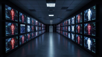 Modern Medical Imaging Technology Room