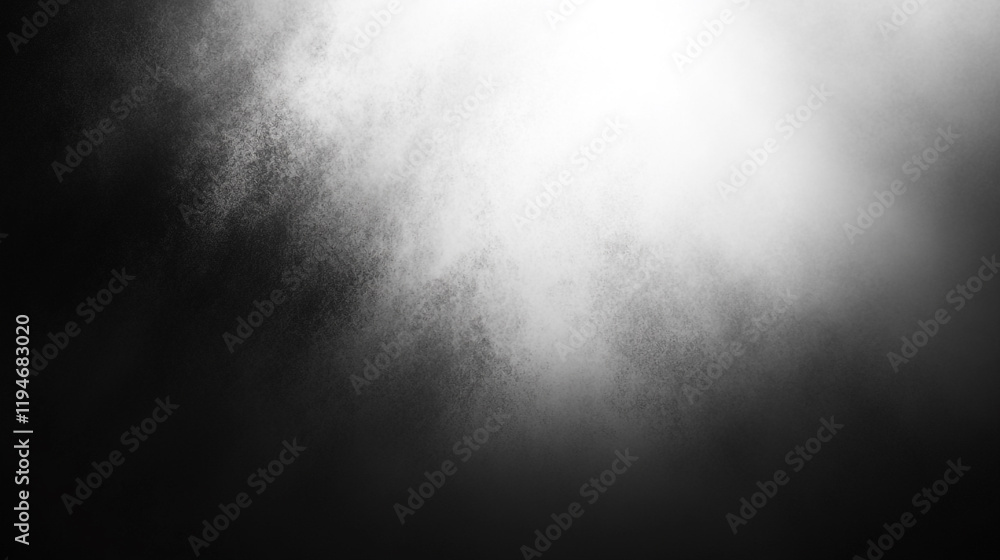 Poster abstract black and white texture showcasing softness and depth in subtle gradient