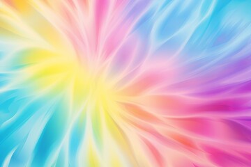 Colorful gradient background with shapes.