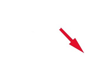 Abstract finance or business moving chart still life.