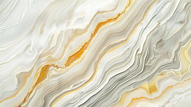 Elegant, flowing marble patterns merge earthy tones with soft grays, evoking natural harmony and tranquility