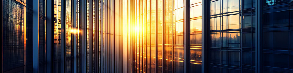 LinkedIn Banner: Cityscape at Sunrise