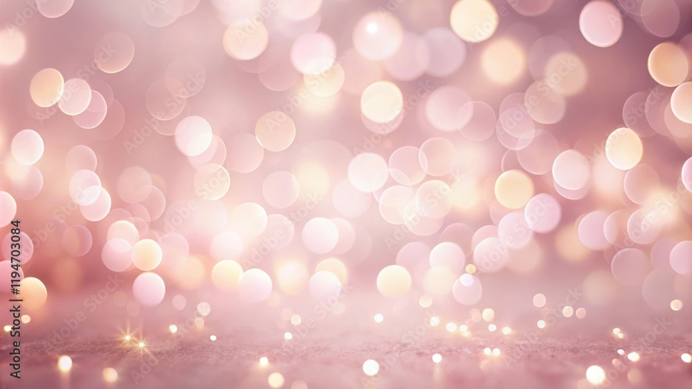 Aufkleber abstract pink and gold festive background with sparkling lights and soft glimmer