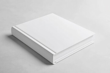 Fototapeta premium A small white box sits on a table, possibly containing a gift or treasure