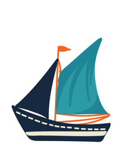 elegant line art vessel