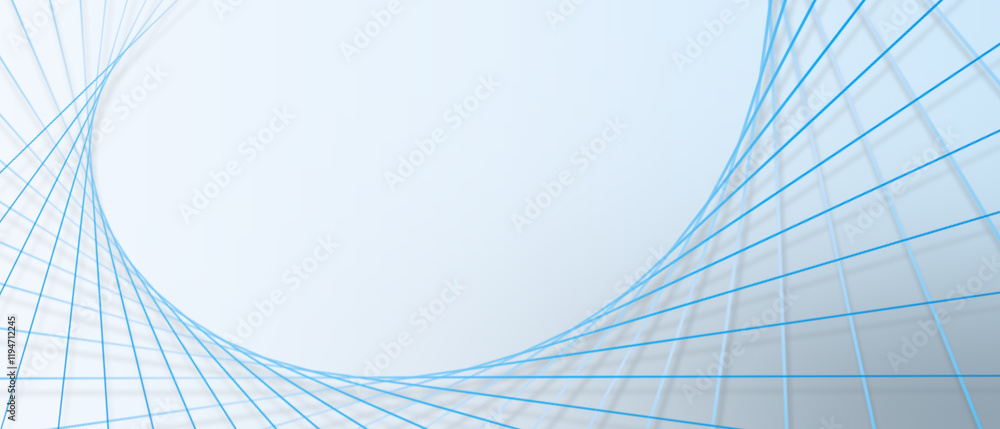 Poster abstract colorful line art cover template with gradient shape composition design concept background