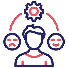 Behavior vector icon illustration of Lifestyles iconset.