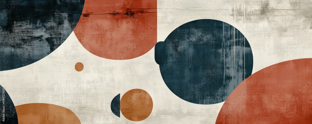 Aufkleber textured abstract design: a rich, textured background with muted colors and abstract forms for a ref