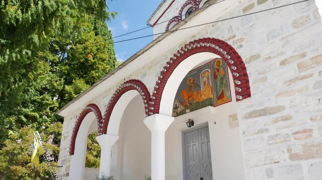 Church of Agios Dimitrios in Pinakates, Pelion peninsula, Greece