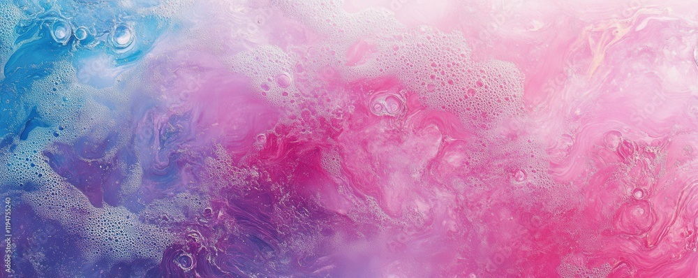 Poster a web banner header poster design featuring an abstract color gradient background with pink, magenta