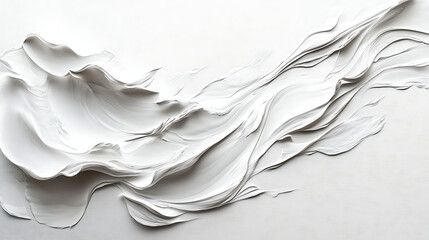 Obraz premium Abstract Swirls on a Neutral Background