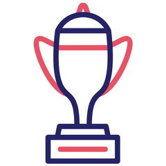 Sports Award vector icon illustration of Award Events iconset.