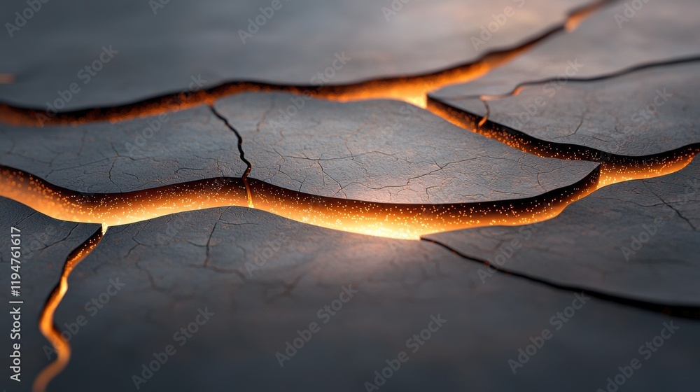 Poster glowing crisscross lines texture abstract art digital background dark environment close-up view visu