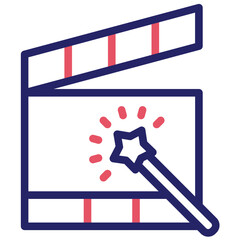 Special Effects vector icon illustration of Filmmaking iconset.