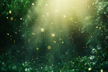 Abstract digital banner featuring a data connection theme with black and emerald network lines and nodes, exuding a futuristic and innovative atmosphere