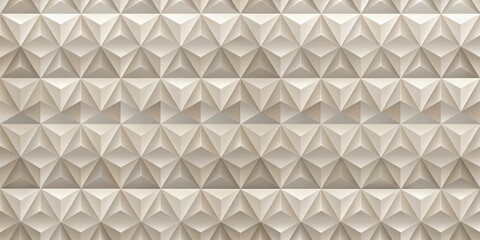 Abstract Geometric Beige Triangle Pattern Seamless Texture for Modern Design