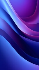 Obraz premium Digital technology blue purple gradient curve poster background