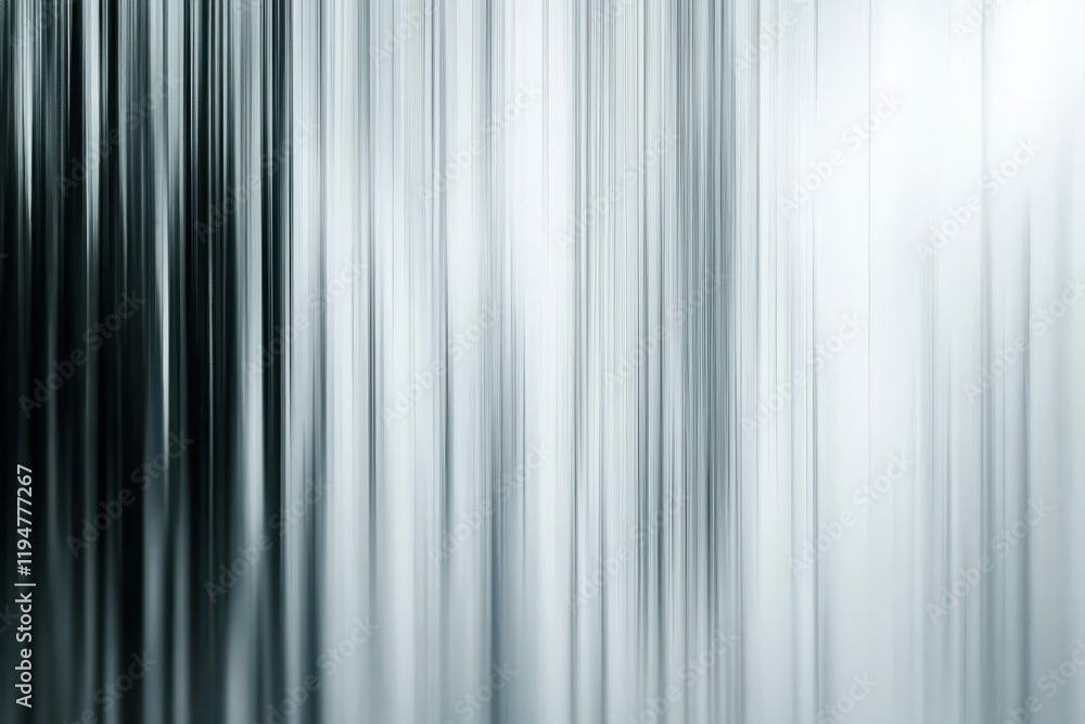 Poster abstract composition of thin vertical lines in varying shades of gray digital art modern aesthetic a