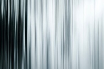 Obraz premium Abstract composition of thin vertical lines in varying shades of gray digital art modern aesthetic artistic environment dynamic viewpoint