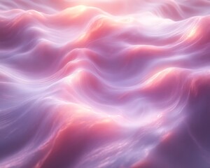 Obraz premium Abstract pink and orange wavy texture.