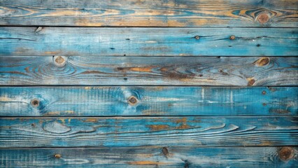 Rustic Weathered Blue Wood Planks Background Texture Perfect for Design Projects