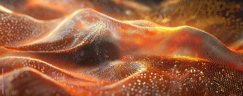 Poster abstract digital background. network connection structure. big data. futuristic abstract wave.
