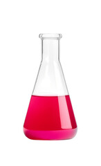 tube with red liquid isolated, chemistry, glass, laboratory, science, flask, chemical, beaker, test, liquid, lab, medicine, 