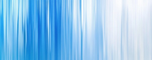 Obraz premium Abstract Tech Lines: Blue and white abstract tech lines on a gradient background, futuristic digital concept, clean and modern aesthetic