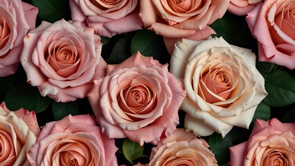 Fototapeta premium bouquet of roses