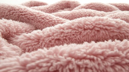 Soft Pink Fuzzy Blanket Textures for Cozy Home Decor