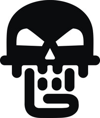 stencil skull, vintage design t shirts
