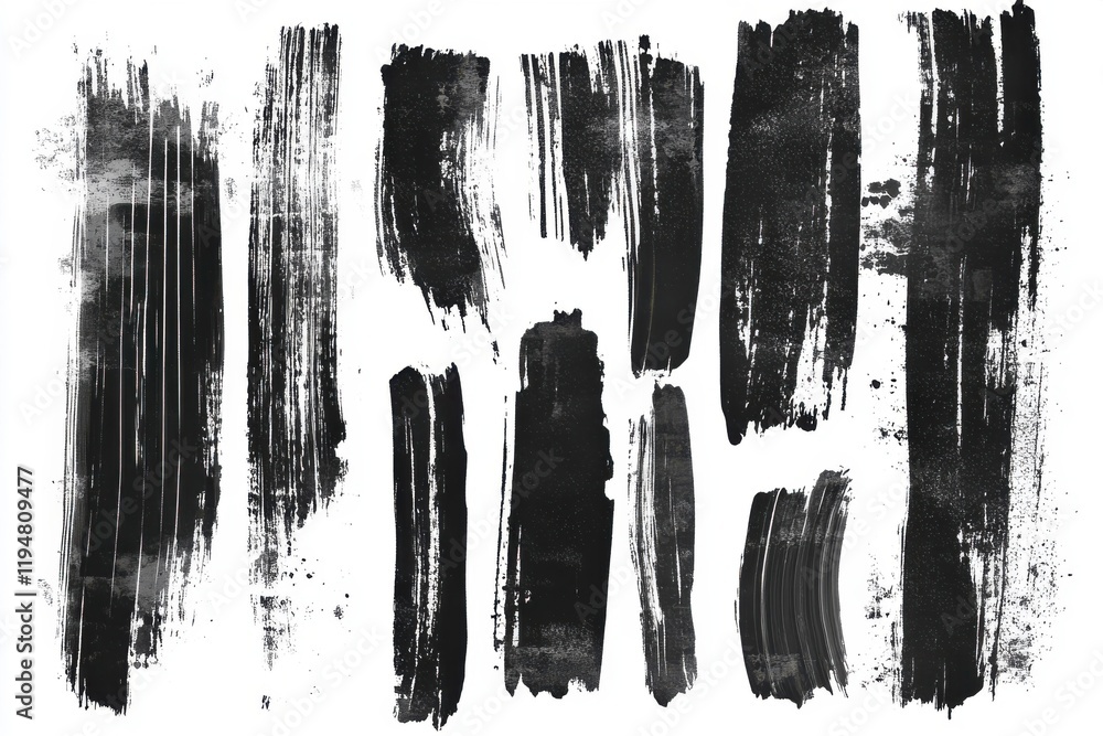 Poster artistic brushstroke backgrounds for modern design projects, featuring unique textures and abstract 