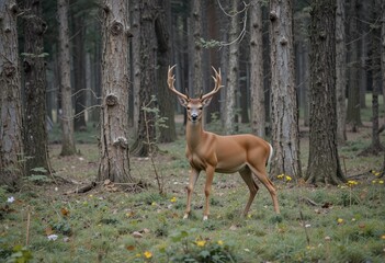 deer in the forest