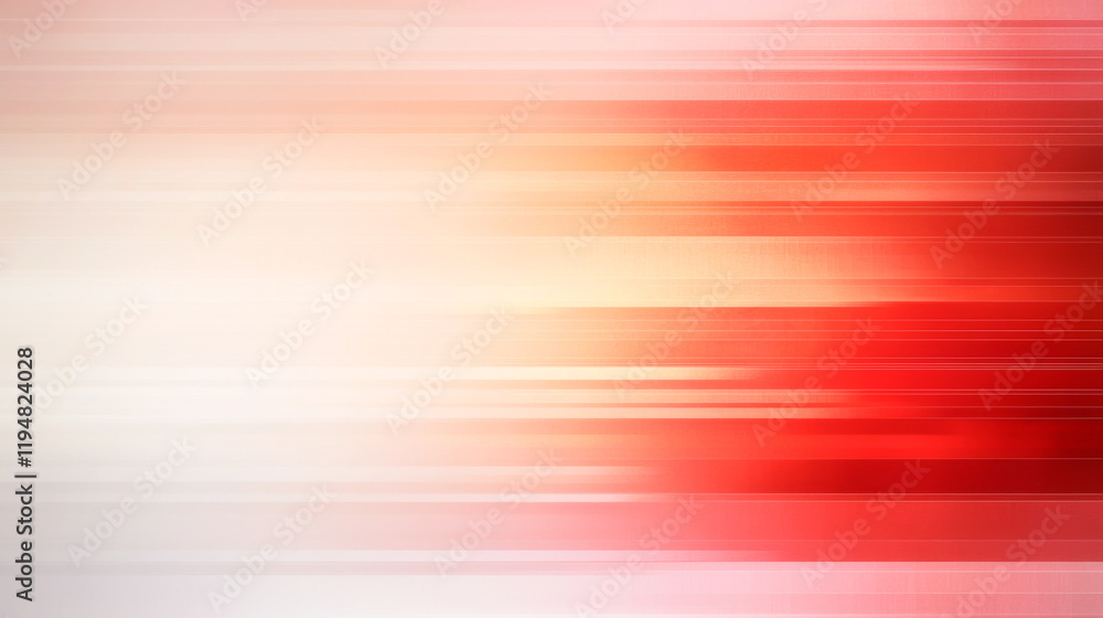 Aufkleber abstract red and white gradient with smooth motion blur effect.