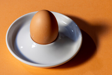 Egg in egg cup