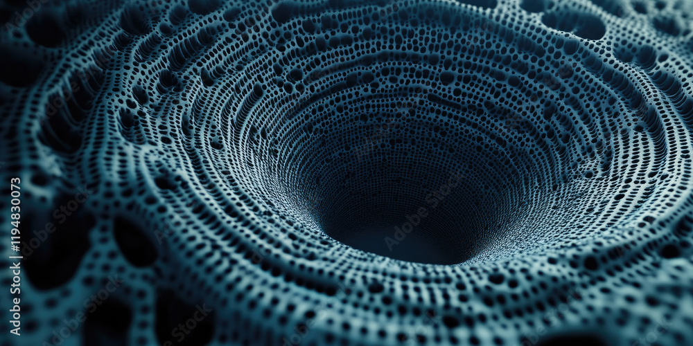 Poster 3d abstract background with crater-styled texture for artistic design and visual projects